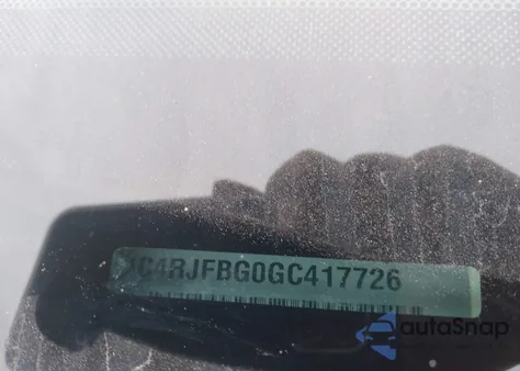 2016 Jeep Grand Cherokee Limited 75Th Anniversary from USA, damaged, VIN 1C4RJFBG0GC417726